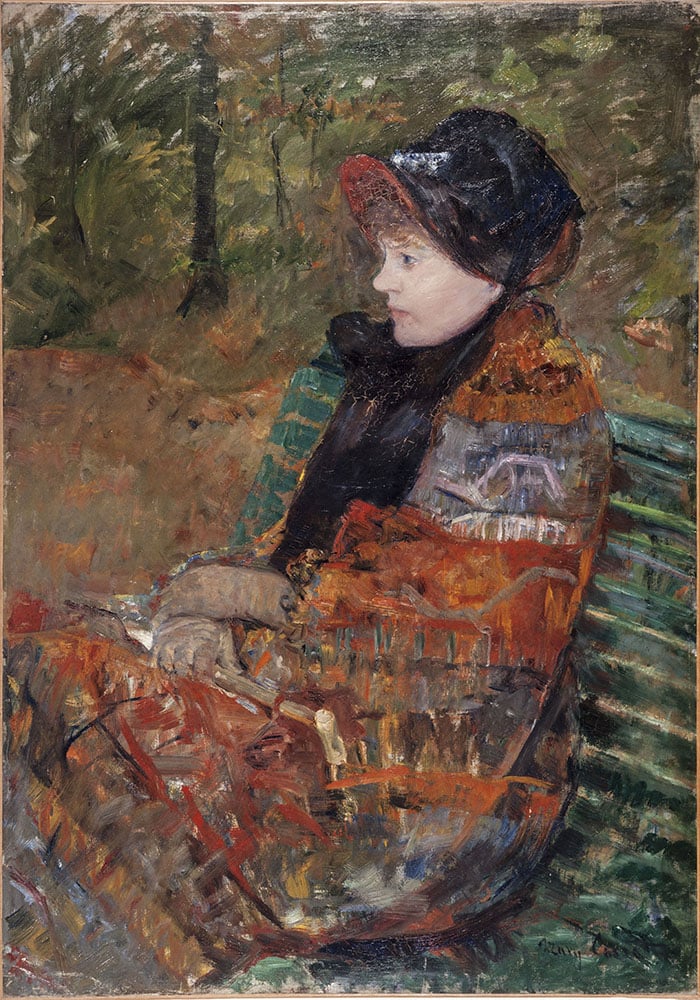 Mary Cassatt, Autumn, Portrait of Lydia Cassatt, 1880