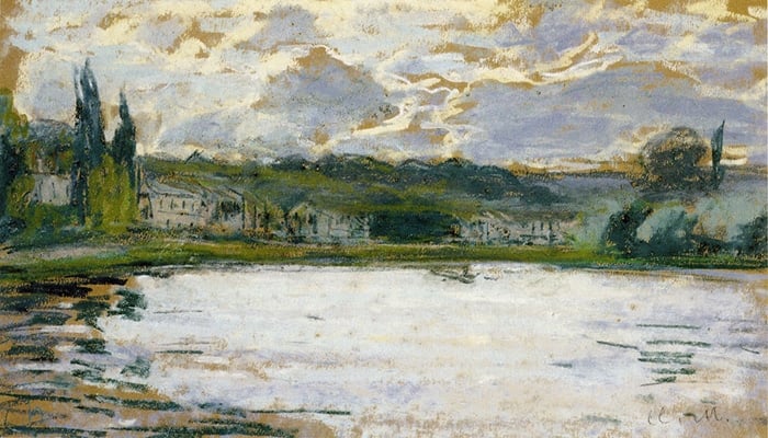 Claude Monet, Bank of the Seine, c.1869